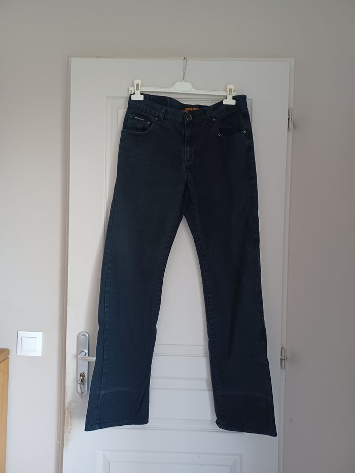 Jean homme coupe droite