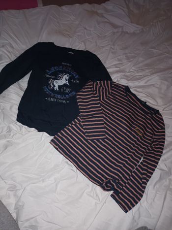 Lot de 2 t-shirt manche longue