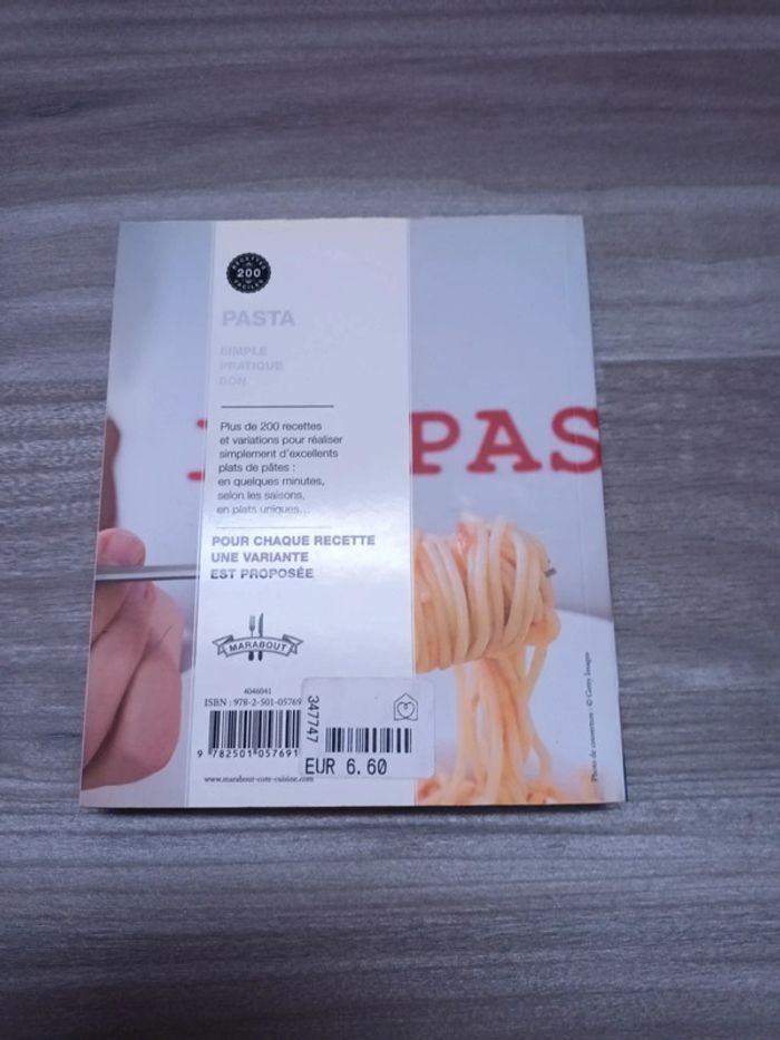 Livre de recettes I love pasta - photo numéro 2