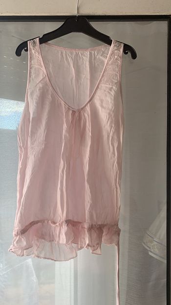 Haut léger rose