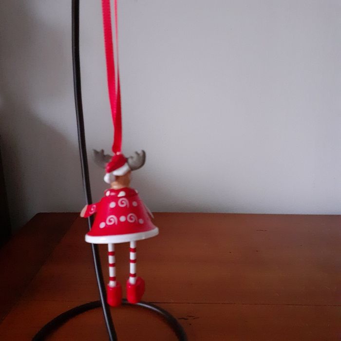Noël: 2 figurines Petit Renne à suspendre - photo numéro 8