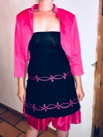 🌺Ensemble jupe brodée et boléro 🌺