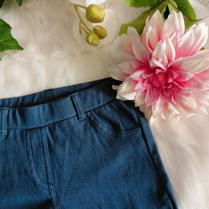 Leggings effet jeans 6 ans - photo numéro 2