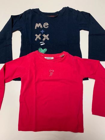 Lot tee shirt manches longues 3 ans