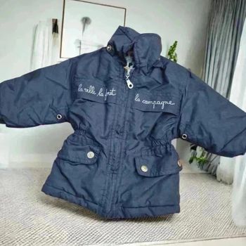 Parka bleu m 🌹6 mois🌹 du pareil au meme
