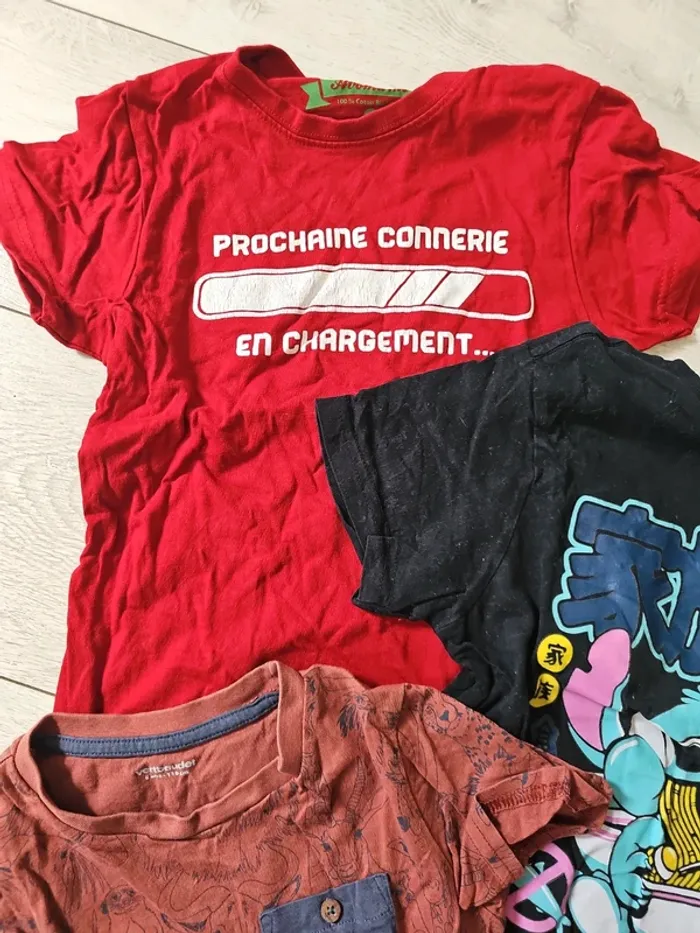 Lot de 5 t-shirts - photo numéro 5