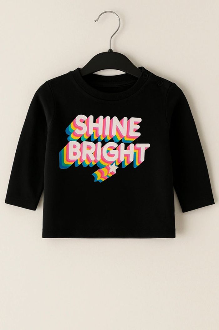 T-shirt manches longues / pull léger 3-6 mois 🖤