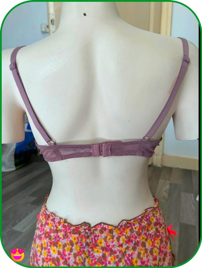 🌷Soutien gorge rose violet 90B🌷 - photo numéro 2