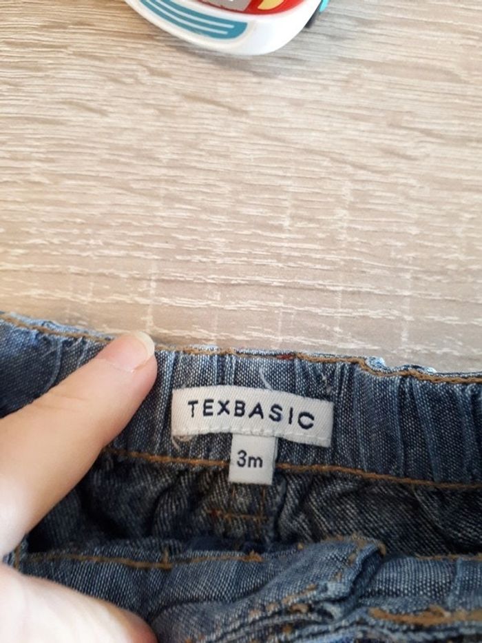 pantalon jean tex basic - photo numéro 2