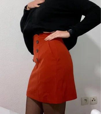 Jupe à boutons