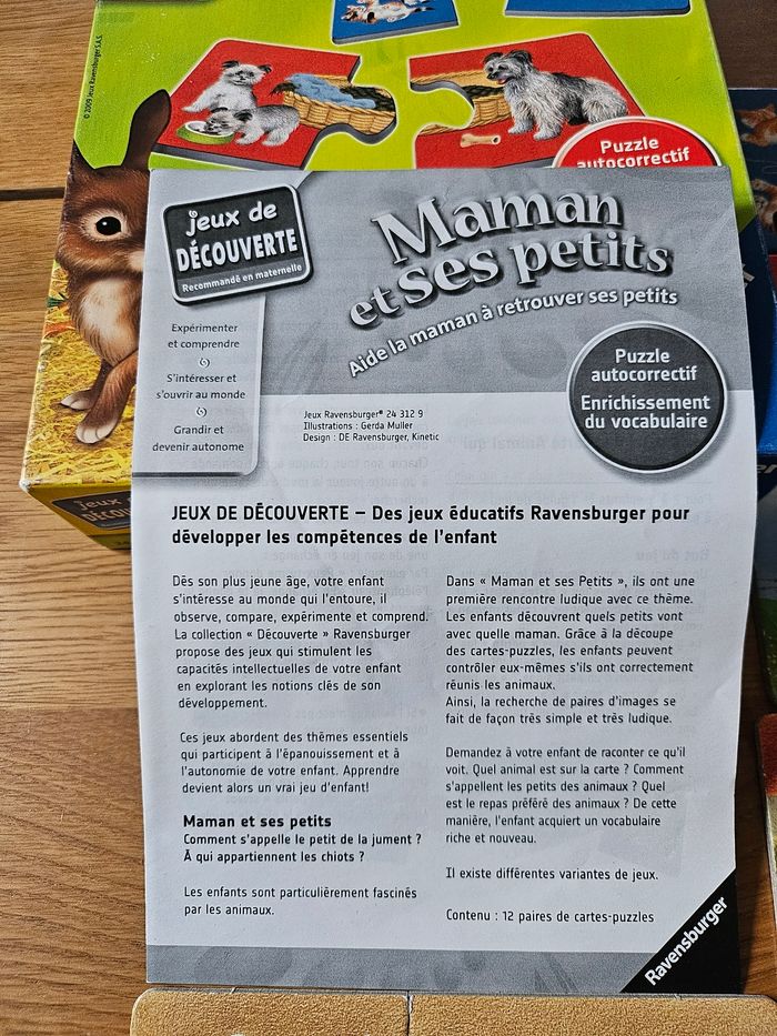 Puzzle maman et ses bébés - photo numéro 5