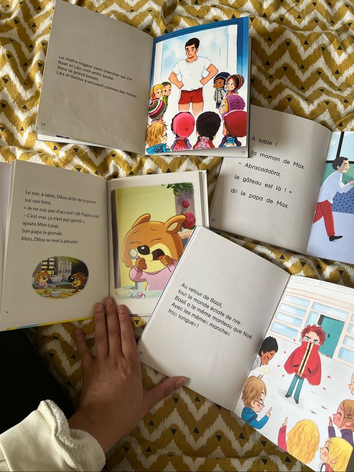 Lot de 4 livres premières lecture, je suis en CP - photo numéro 3