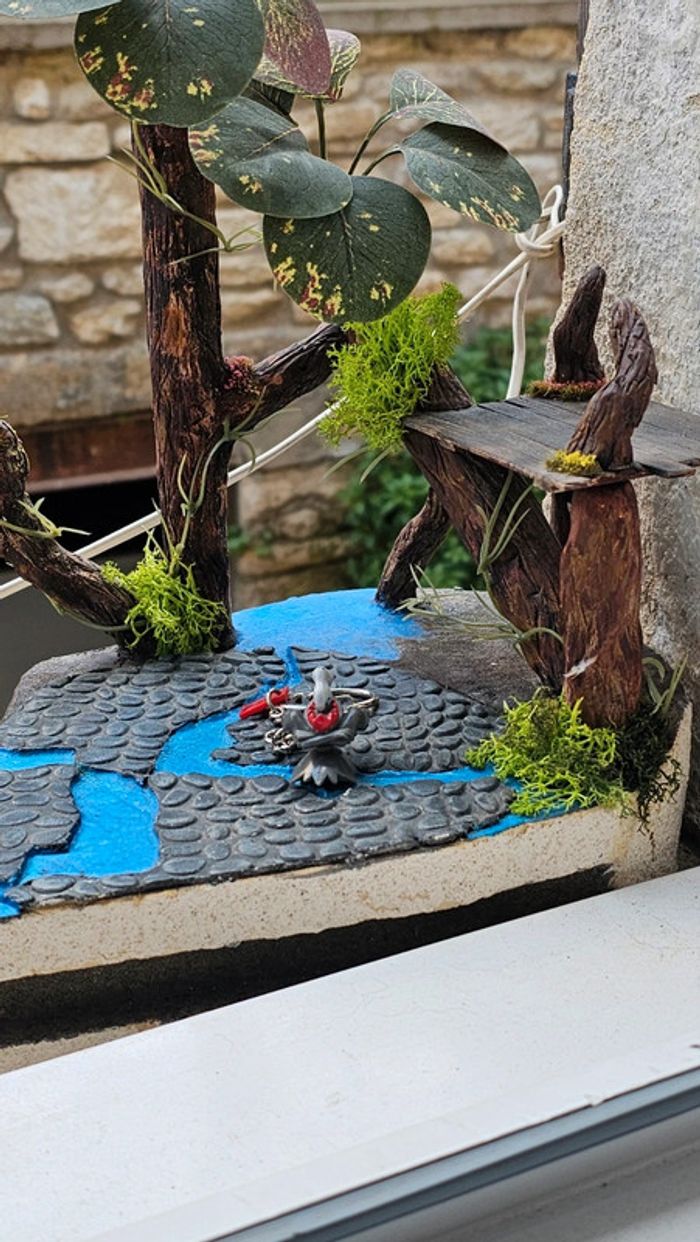 Super figurine Pokemon Nintendo porte clé Darkrai - photo numéro 2