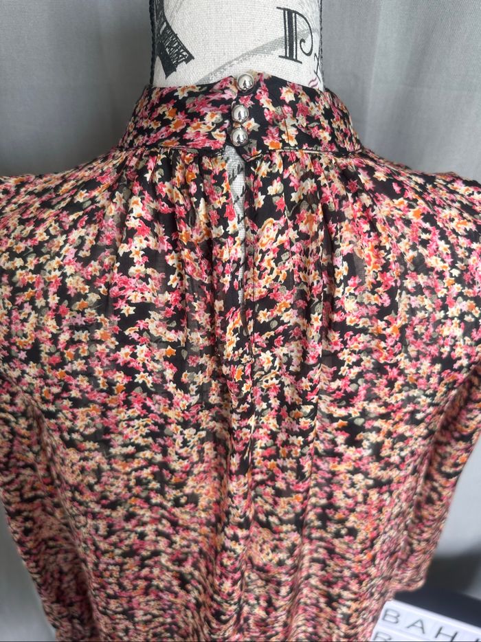 Blouse fluide imprimer h&m- taille xs - parfait état - photo numéro 3