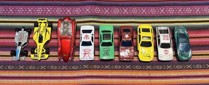 Voitures lot de 9