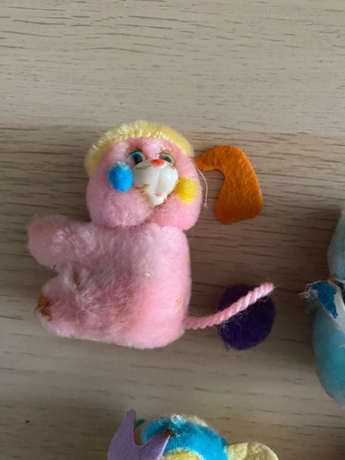 Jouet peluches pince doigt figurine Popples bisounours carebears - photo numéro 4