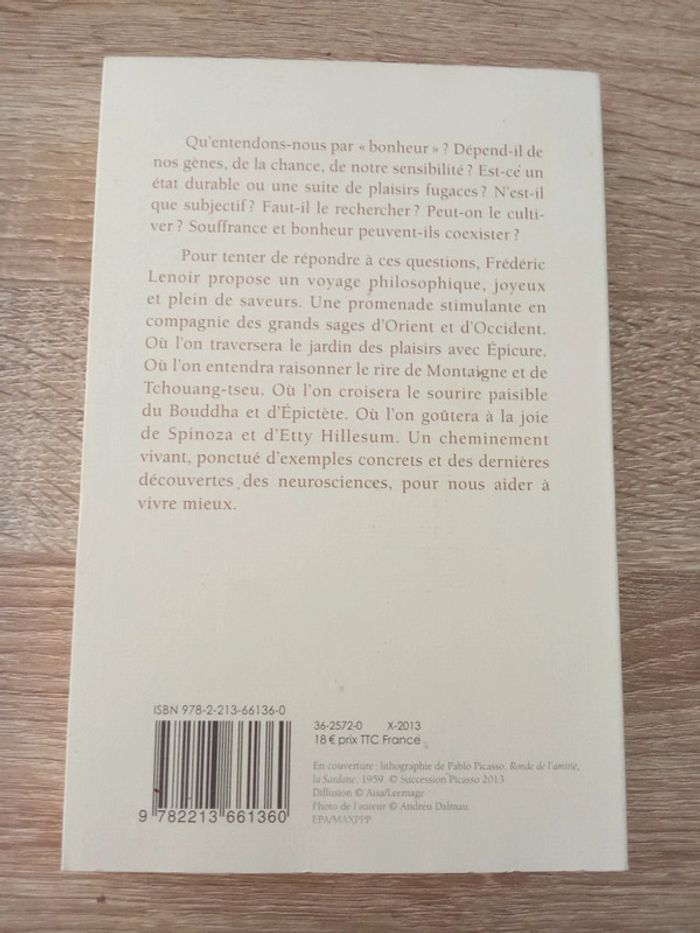 Frédéric Lenoir 🫧 Du bonheur un voyage philosophique - photo numéro 2
