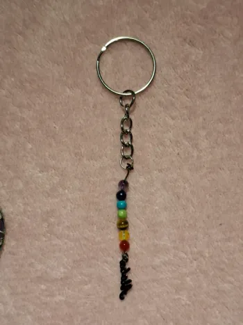 🌈 Porte-clé "Aloha" perles chakras