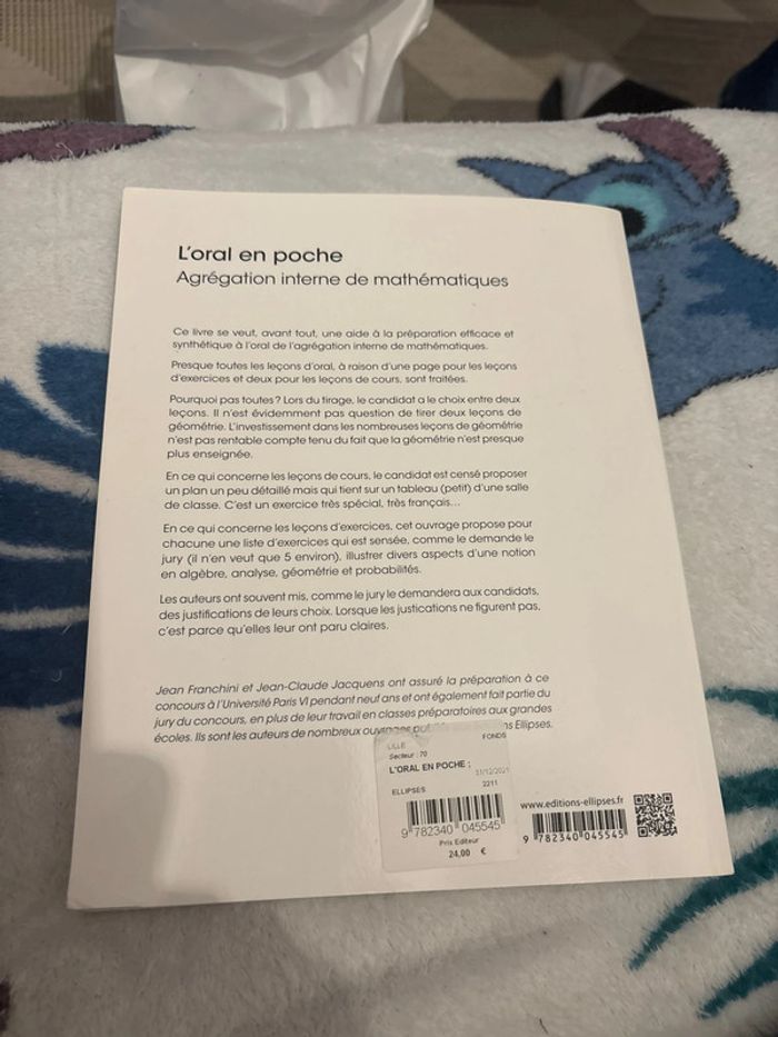 L’oral en poche - agrégation interne mathématiques - photo numéro 2