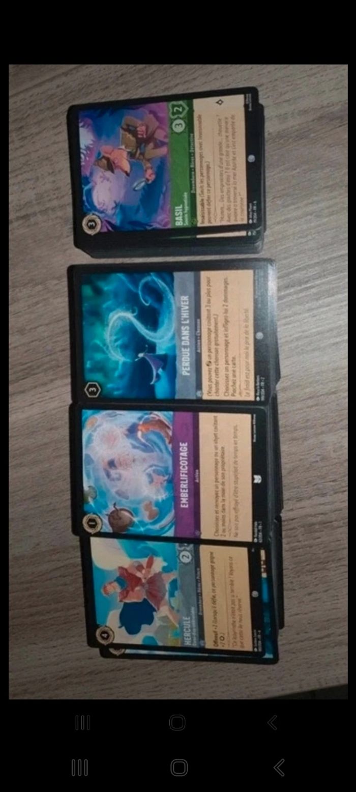 Disney Lorcana 500 cartes