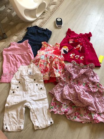 5 robe et 1 salopette