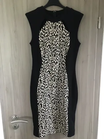 Robe fourreau bicolore Morgan T.S