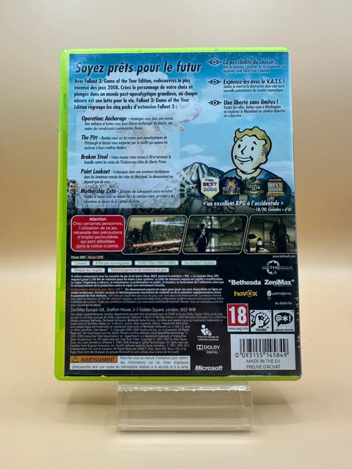 Fallout 3 - Game Of The Year Edition Xbox 360 - photo numéro 2