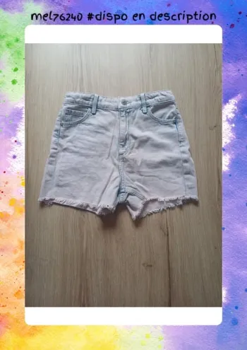 Short en jean