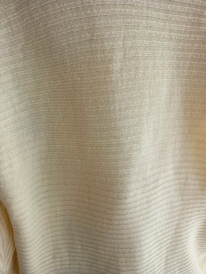 Pull côtelé jaune pâle Anna Karel M (38) - photo numéro 4