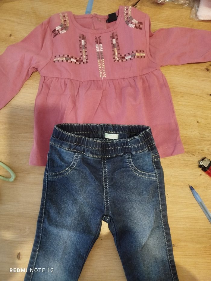#kytie3moisfille. Ensemble 3 pièces taille 3 mois - photo numéro 9