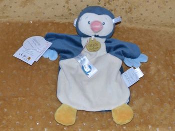 Doudou pingouin marionnette doudou et compagnie 🐧NEUF