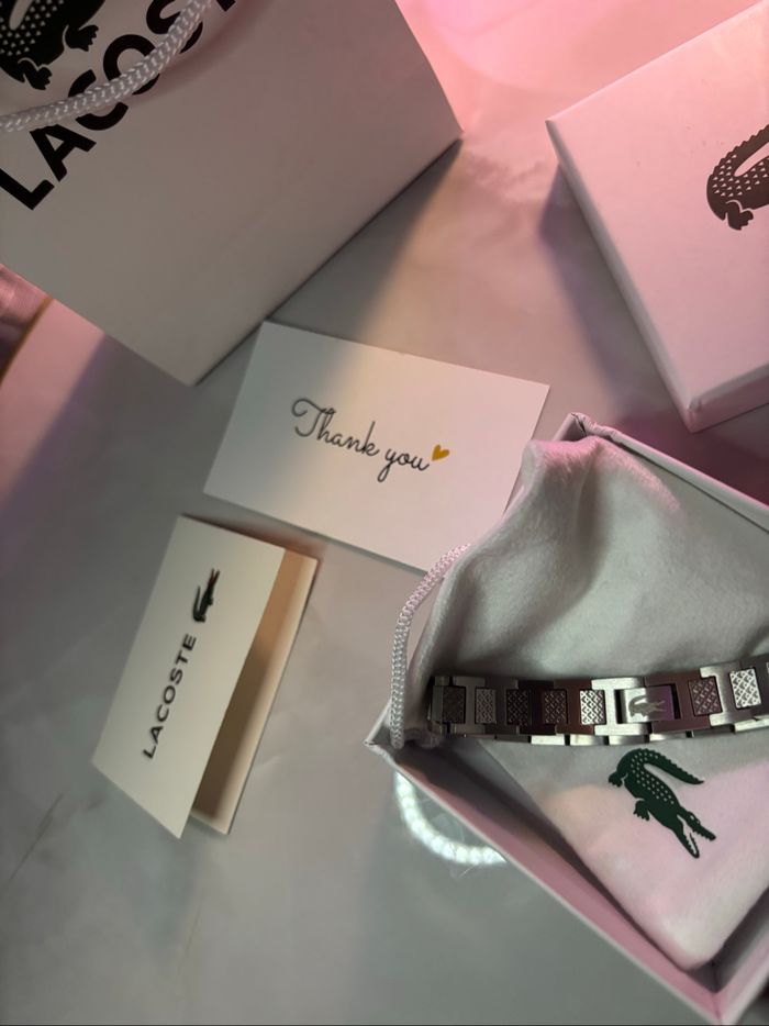 Bracelet Lacoste homme – acier inoxydable - photo numéro 6