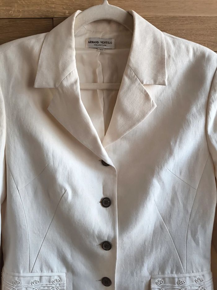 Veste soie/lin ventilo 40 - photo numéro 2