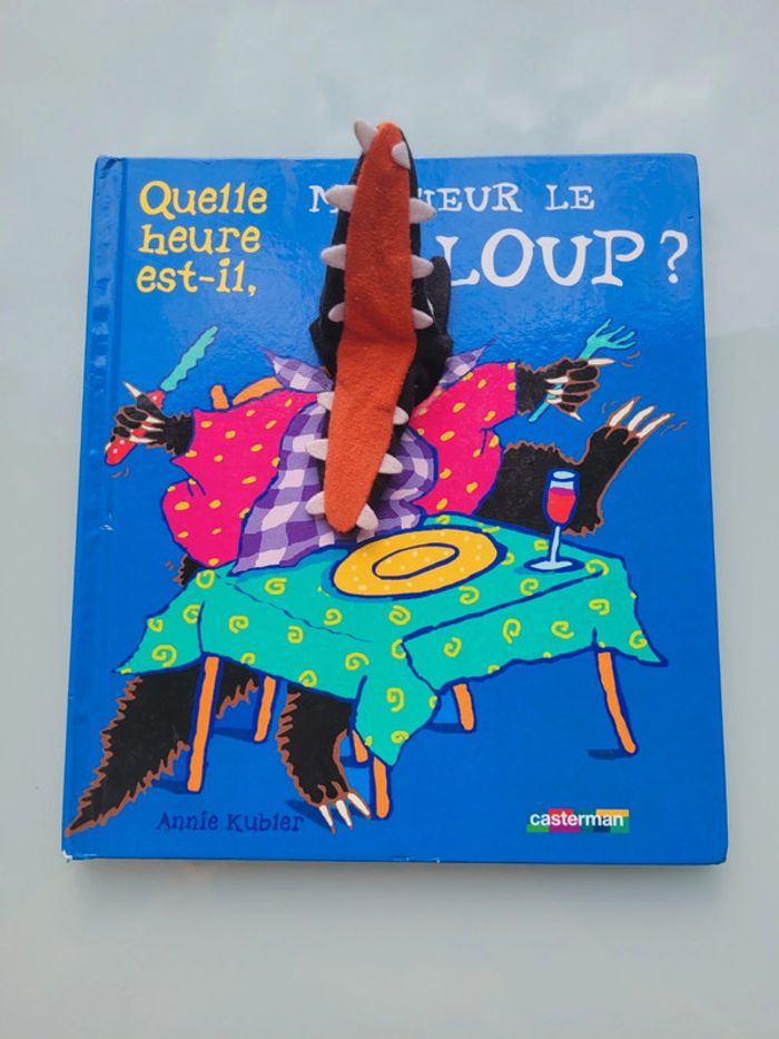 Livre marionnette Quelle heure est-il 🕰 Monsieur Le Loup? 58 - photo numéro 2