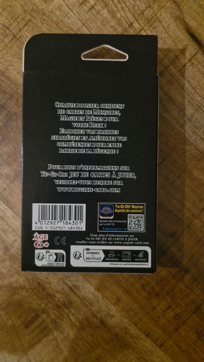 Yu gi oh cartes pack 2 boosters neuf 1er edition - photo numéro 2