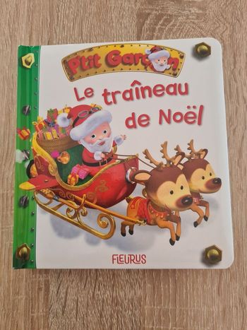 Livre Le traineau du père Noël