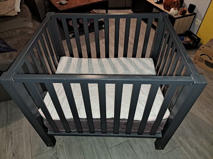 Parc en bois bébé - photo numéro 5