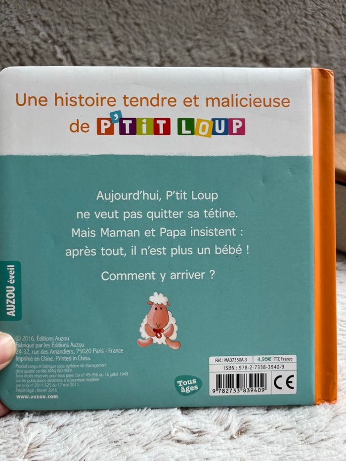 Livre - P’tit loup veux sa tétine - photo numéro 5