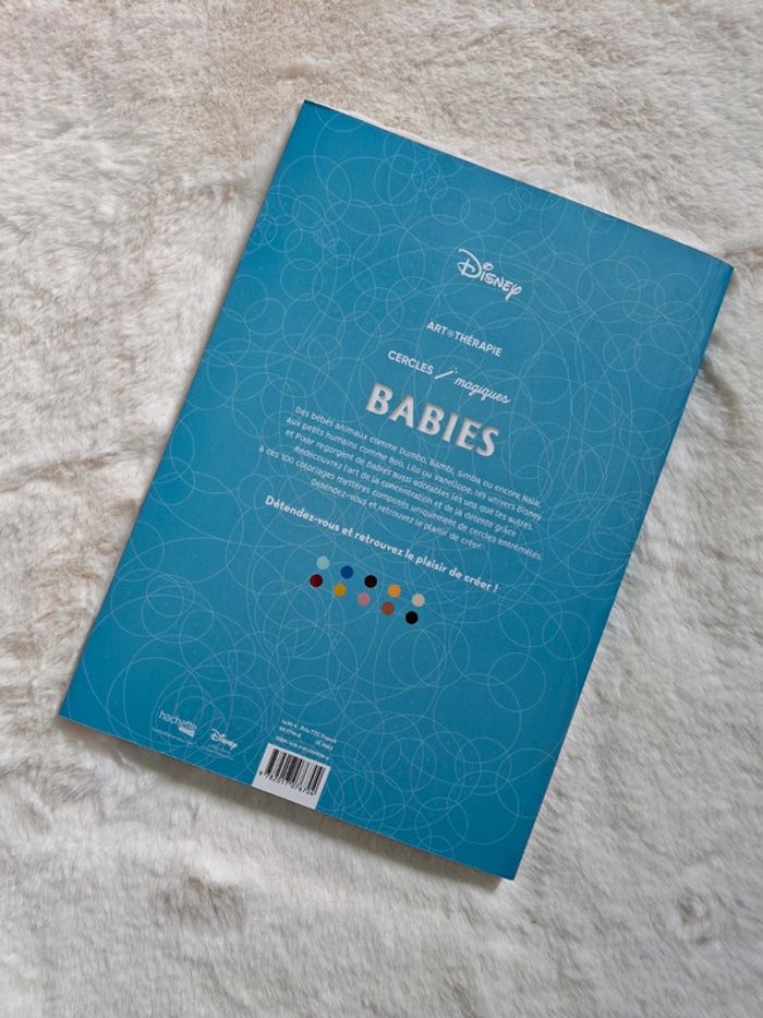 Livre de coloriage Disney - Babies circles - photo numéro 2