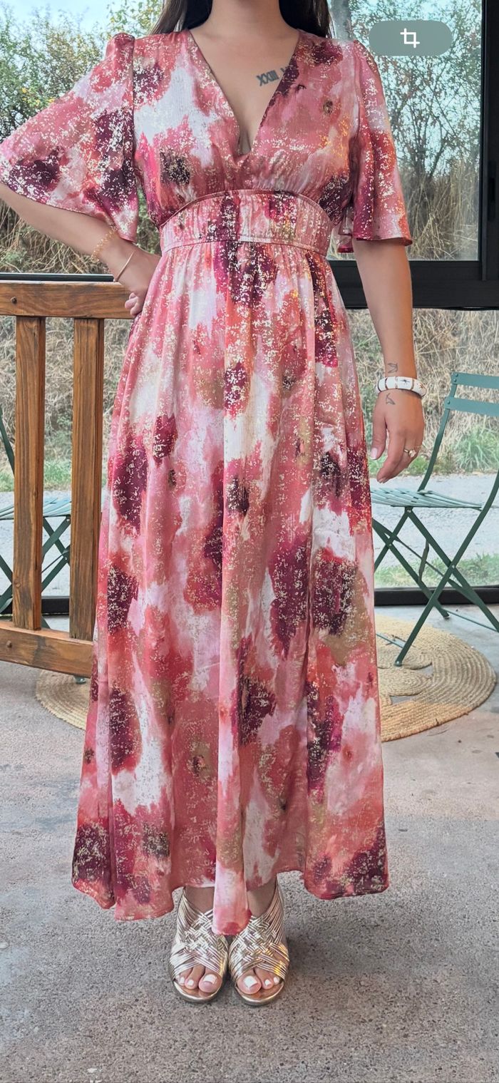Robe longue cocktail