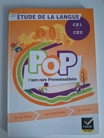 Manuel élève ce1 ce2 Pop parcours personnalisés