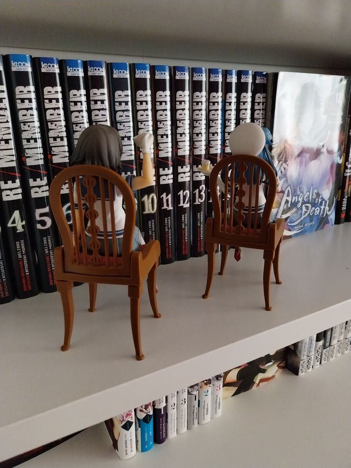 2 Figurines Kantai Collection Tanikaze et Urakaze Ceylon Tea Party Series Banpresto - photo numéro 4