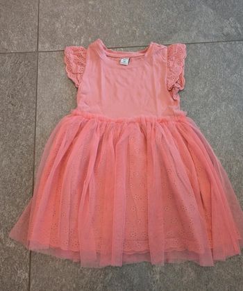 Robe à manches courtes chic bébé fille 2/3 ans comme NEUVE