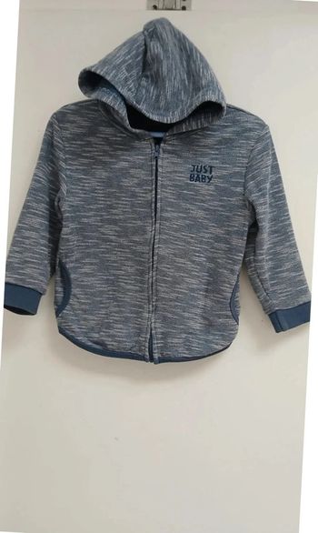 Gilet zippé tape à l'œil 36m