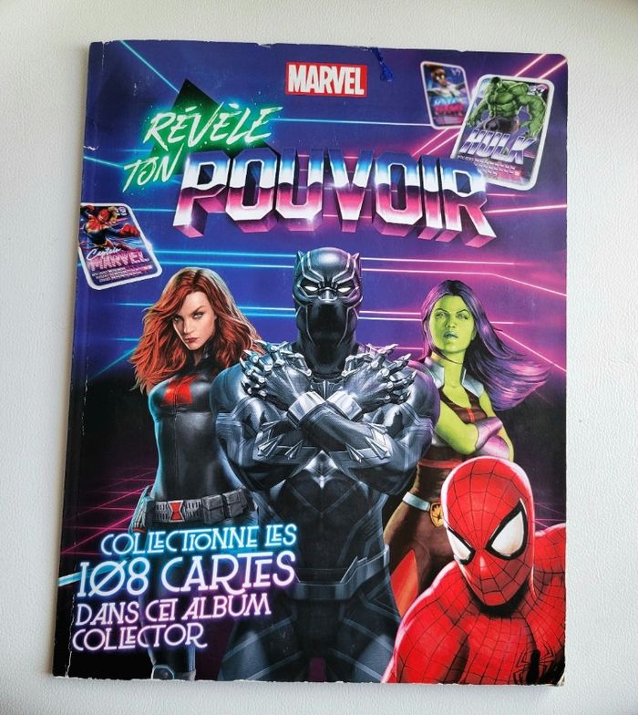 Album Marvel Révèle ton pouvoir