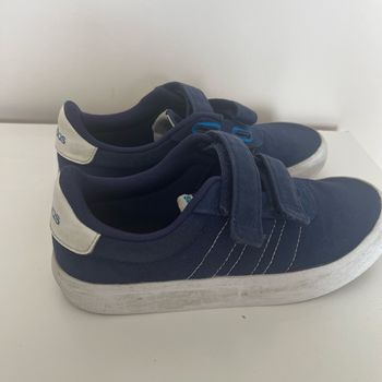 Baskets Adidas en toile bleu - Pointure 32 - Très bon état