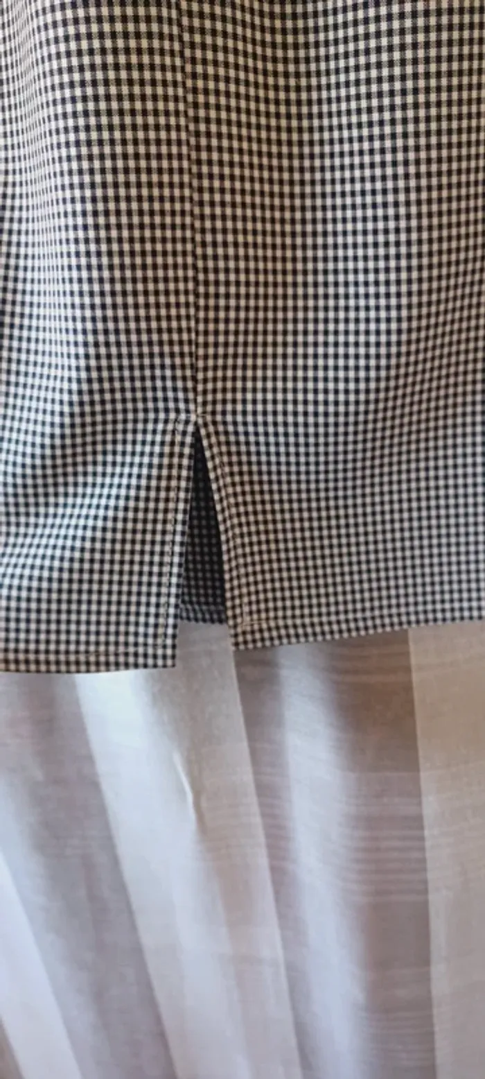 Ensemble tailleur jupe femme à carreaux - photo numéro 12