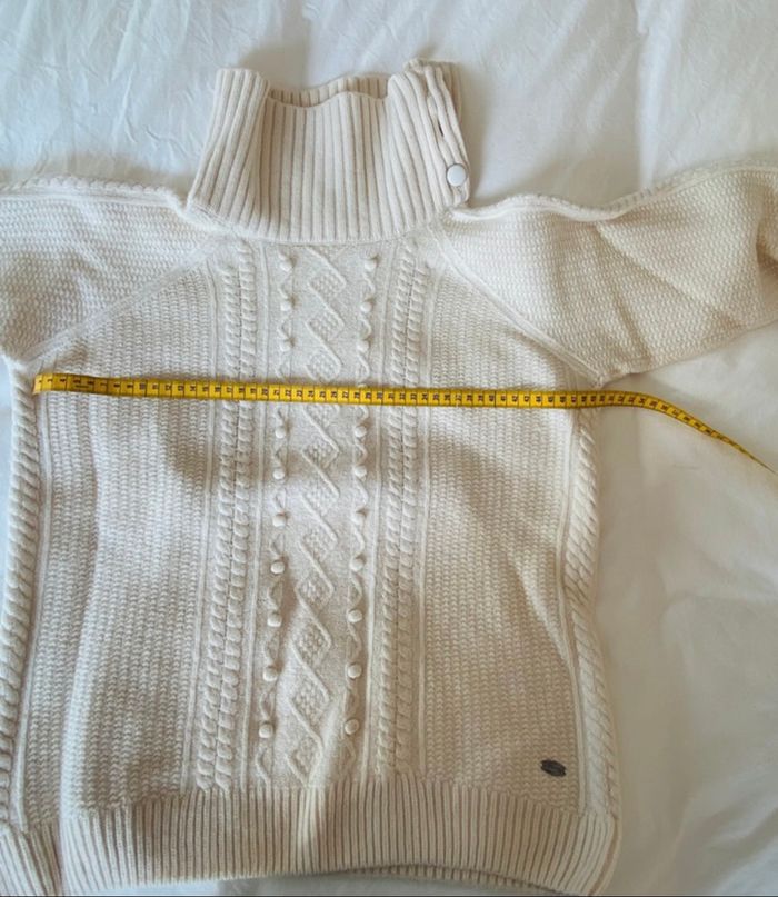 Pull Lacoste Blanc - photo numéro 8