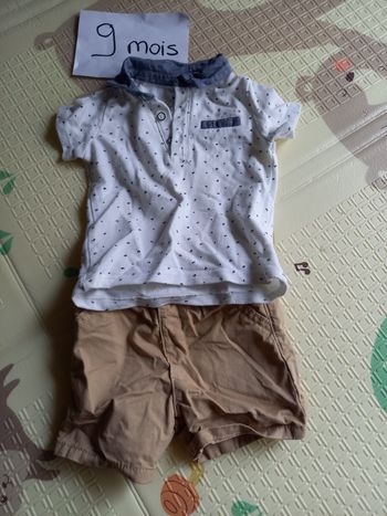 Tenue baptême/mariage été 9 mois