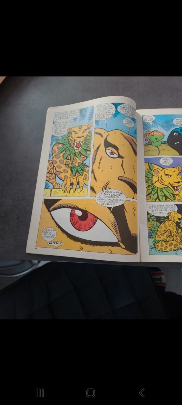 Magazine tortues ninja 1990 - photo numéro 2